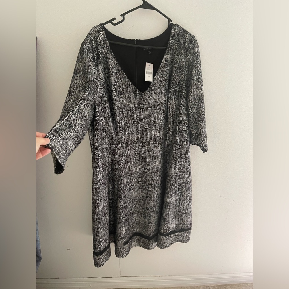 NWT Lane Bryant Metallic Dress Size 22-24